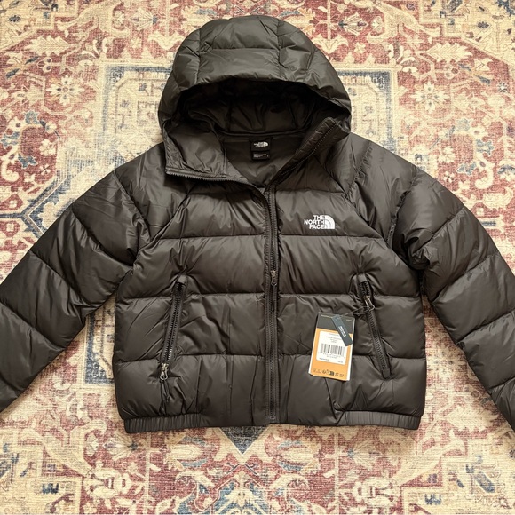 Women's Hydrenalite™ Down Hoodie Jacket in TNF Black - Picture 2 of 5